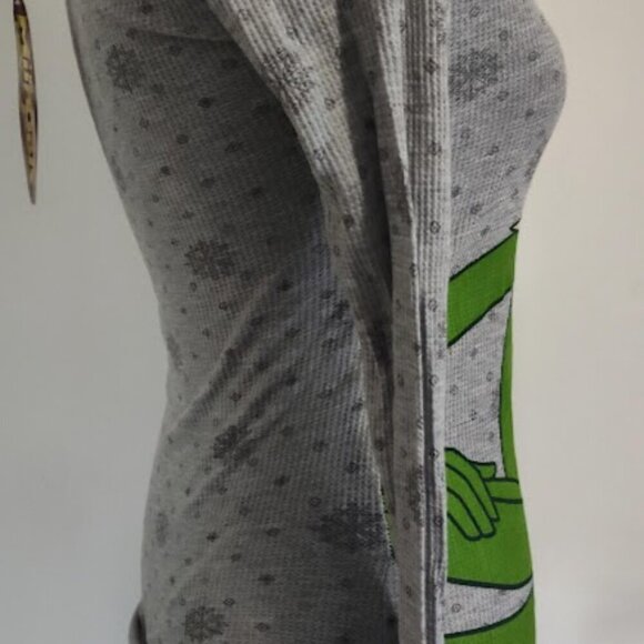 Muppets Long Sleeve Kermit The Frog Shirt Thermal Size S 3/5 Junior Peace 2008 - Picture 5 of 9